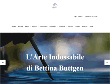 Tablet Screenshot of bettinabuttgen.com